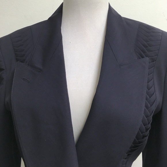 CLAUDE MONTANA Double breasted peplum blazer jacket  i40 vintage - Picture 3 of 8